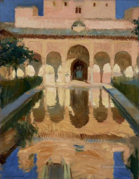  Sorolla Pintura Art%c3%adstica - Salón de los Embajadores Alhambra Granada GTY pintor Joaquín Sorolla